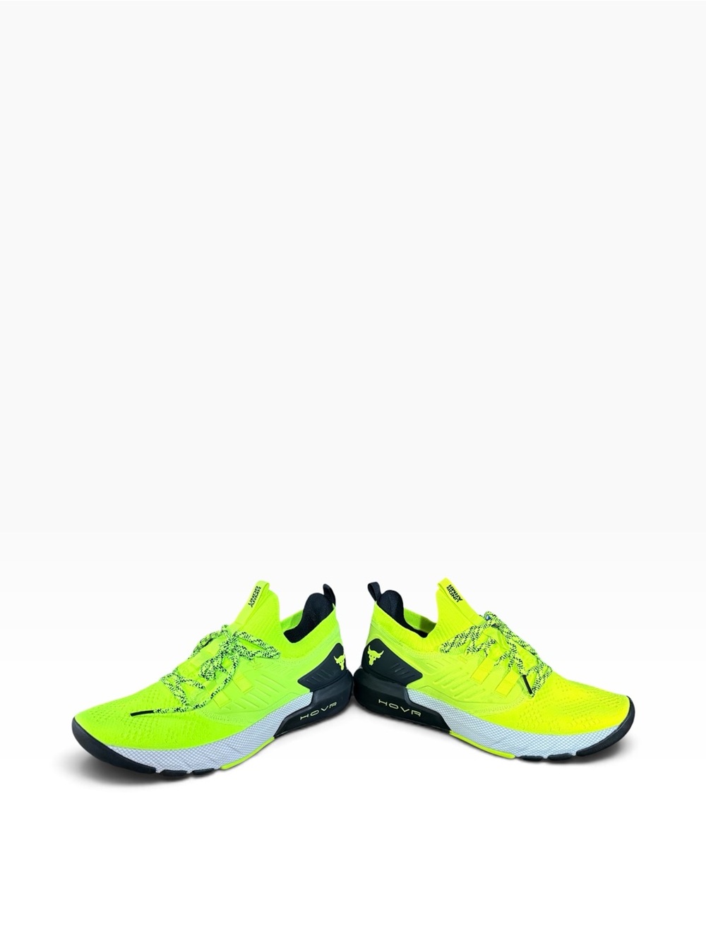 Under Armour Men’s Neon Yellow & Black Athletic Running Shoes